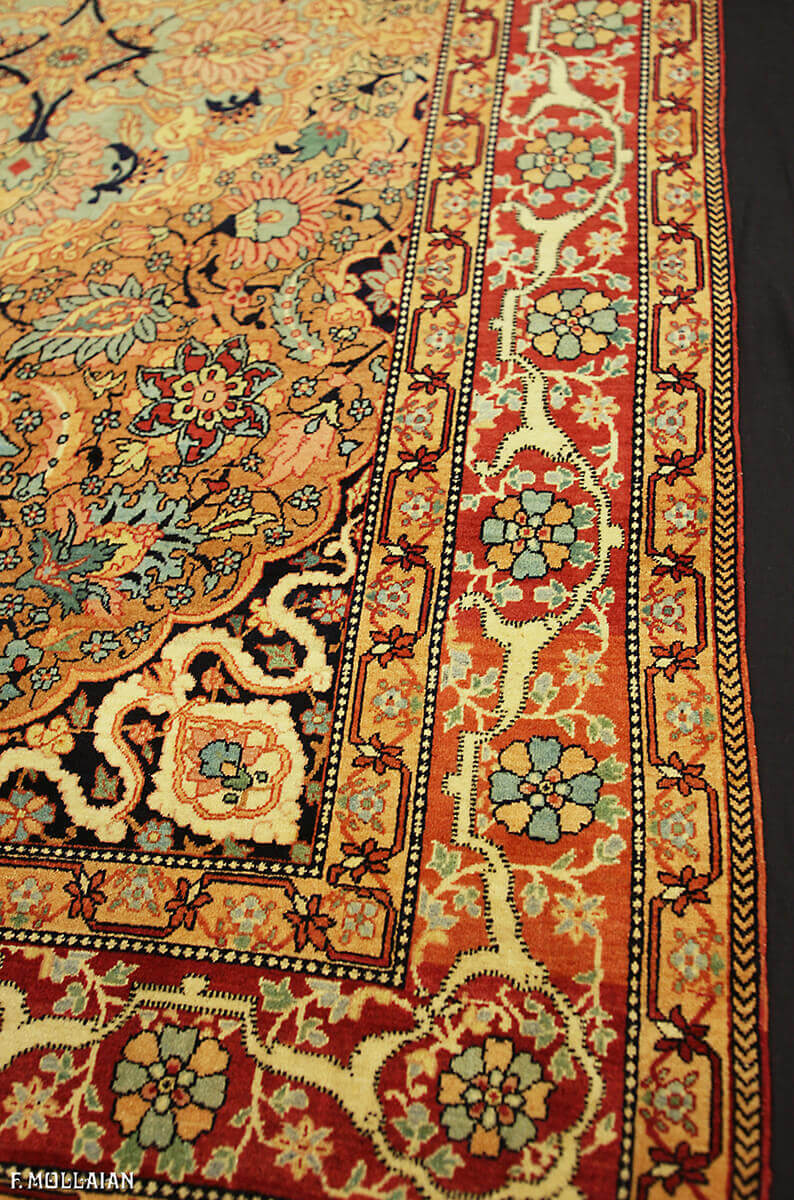 Antique Persian Tabriz Hadji Djalili Rug n°:70367067